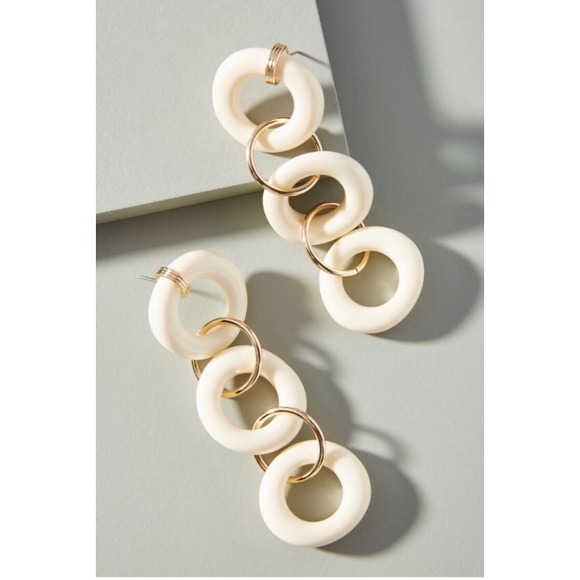NWT Anthropologie Lillian drop earrings - Picture 1 of 3